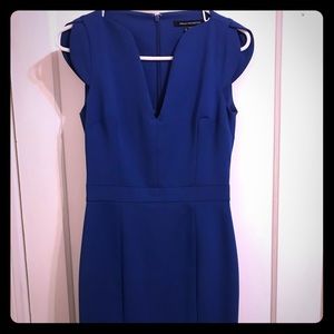 French Connection Blue Sleeveless Dress